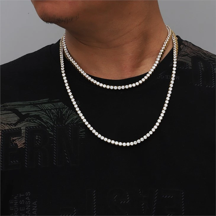Tennis chain necklace 05 Tennis chain necklace 05